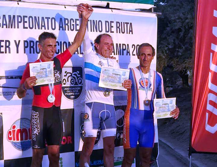 Argentino Fontana es el nuevo campeón Argentino de ciclismo