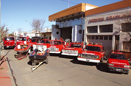 bomberos voluntarios de Carlos Casares