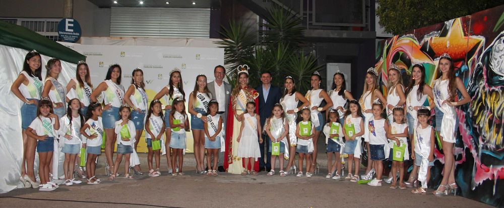XXVII Fiesta Nacional del Girasol: Se presentaron las postulantes a Reina del Partido