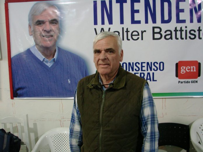 Tras contraer coronavirus falleció el ex intendente de 9 de Julio Walter Batistella