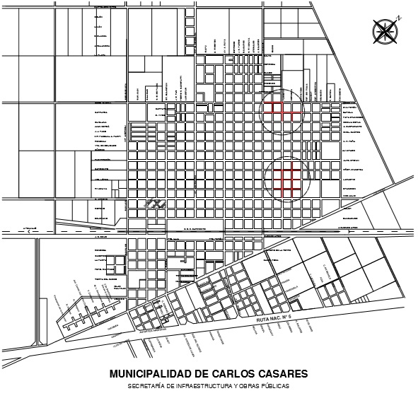 El municipio pavimentará 9 cuadras en la planta urbana