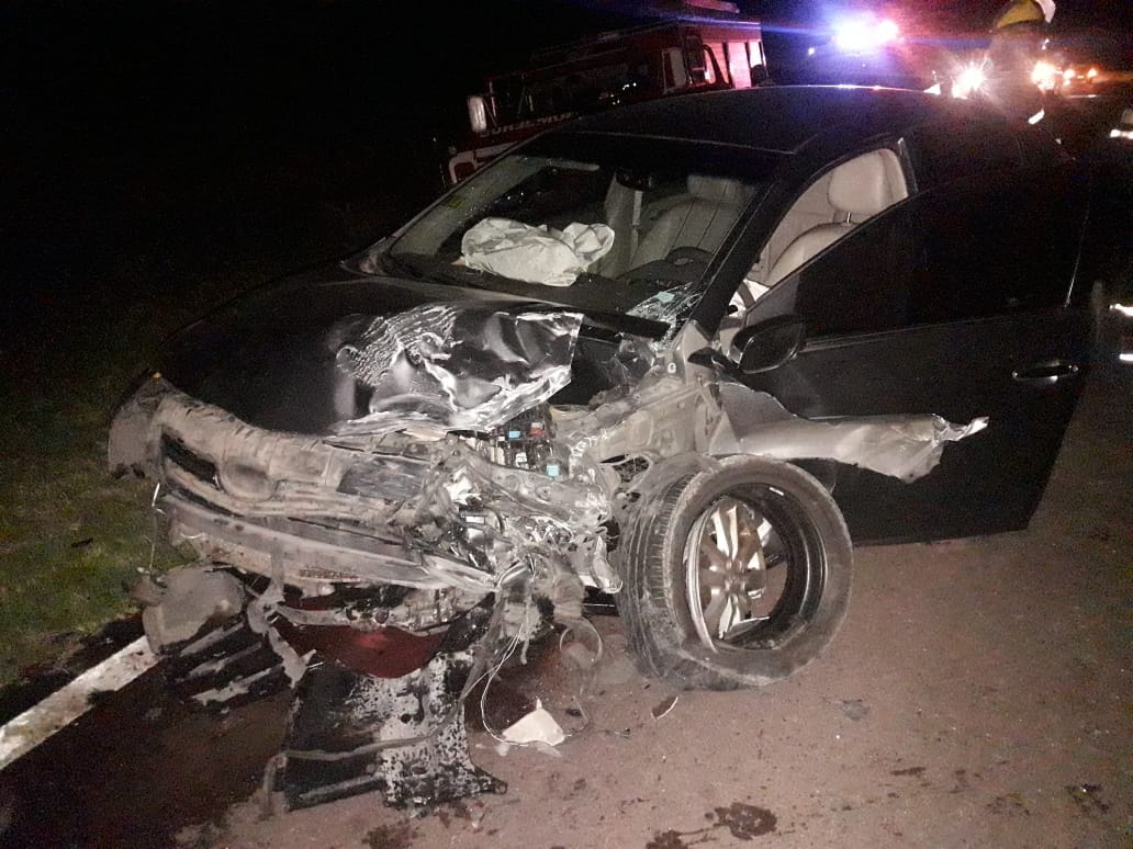 Fuerte choque en la Ruta 5 que involucró al vecino casarense Pedro Fons