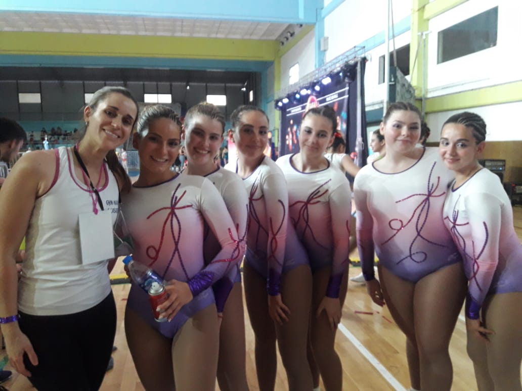 Gimnastas casarenses lograron excelentes resultados en la final del TNA