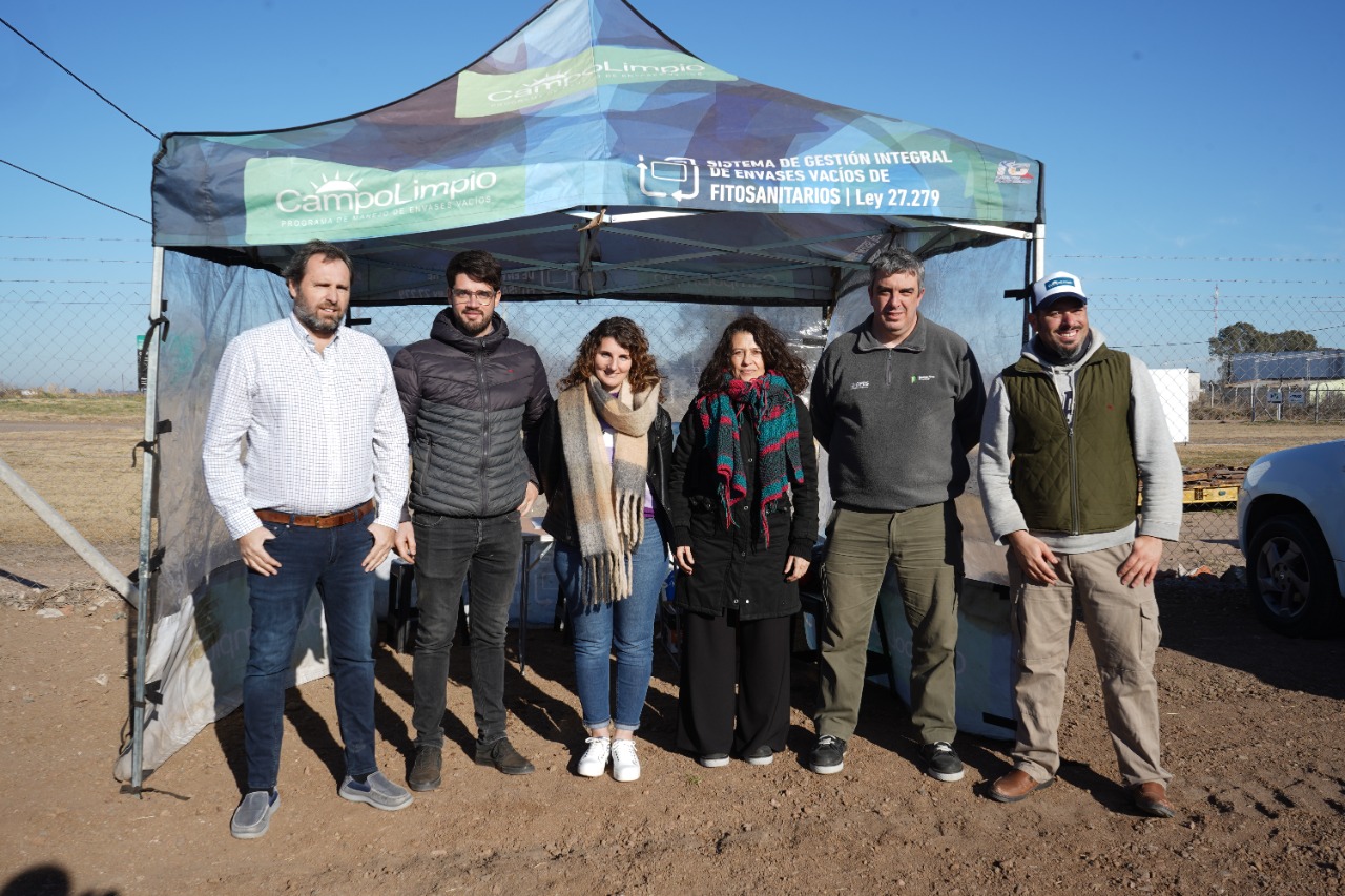 Campo Limpio y medio ambiente llevaron adelante la recolección de bidones fitosanitarios