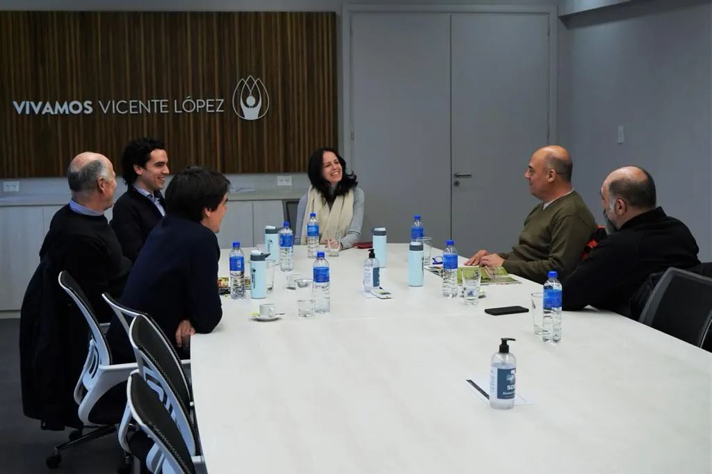 El presidente del HCD Jose Luis Ledesma se reunió con la Intendente de Vicente Lopez