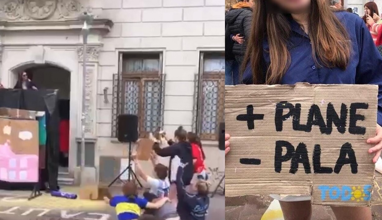 “Planeros” y “negros de m”: presentación de distintivo en un colegio religioso de Olavarría terminó en escándalo
