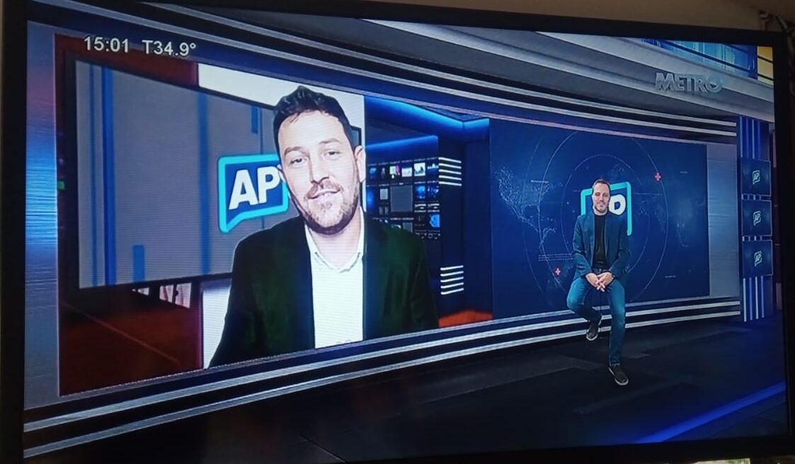 “Actualidad Política TV” conducido por los casarenses Pietrafesa y Gandini inició su tercer ciclo por canal Metro