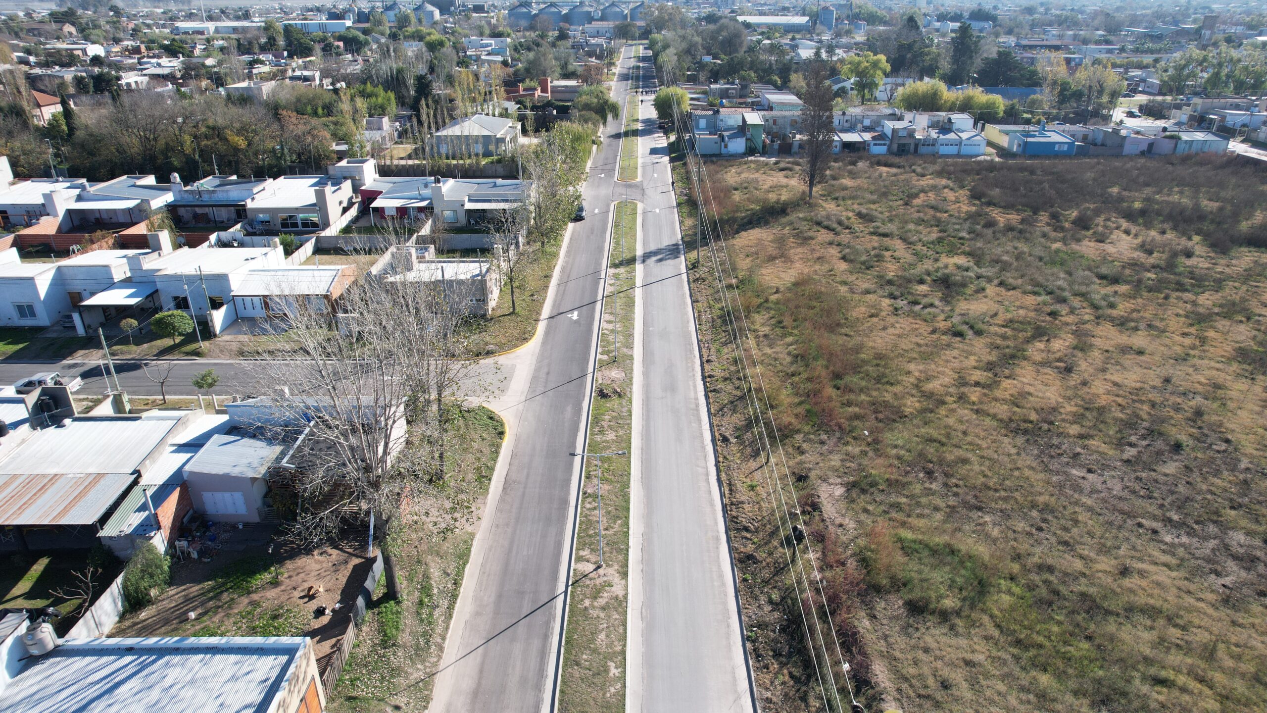 Casares avanza en urbanización: Se inauguraron 19 cuadras de asfalto en los barrios subestación y Hospital