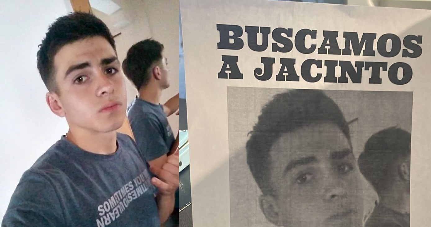 Buscan desesperadamente a Jacinto Roux, un joven de 20 años desaparecido en Pellegrini