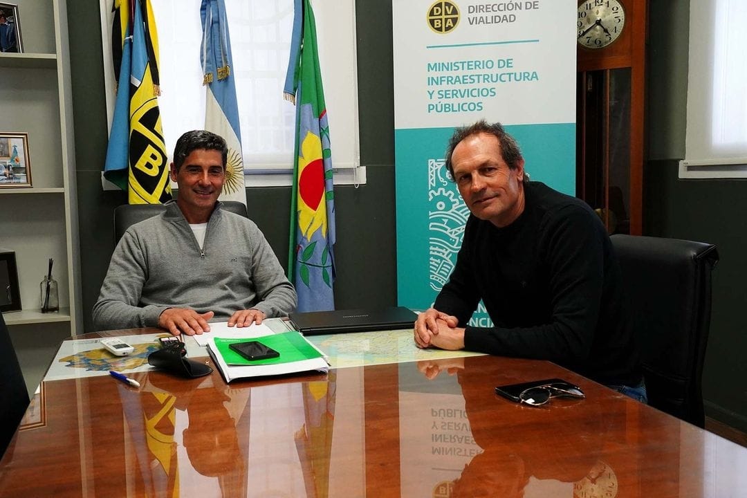Stadnik gestinó obras viales de envergadura para la región y agua para ...