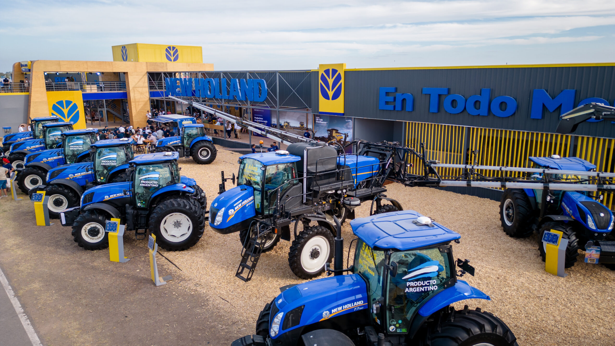 New Holland presenta en Expoagro lo último en inteligencia artificial y producción nacional