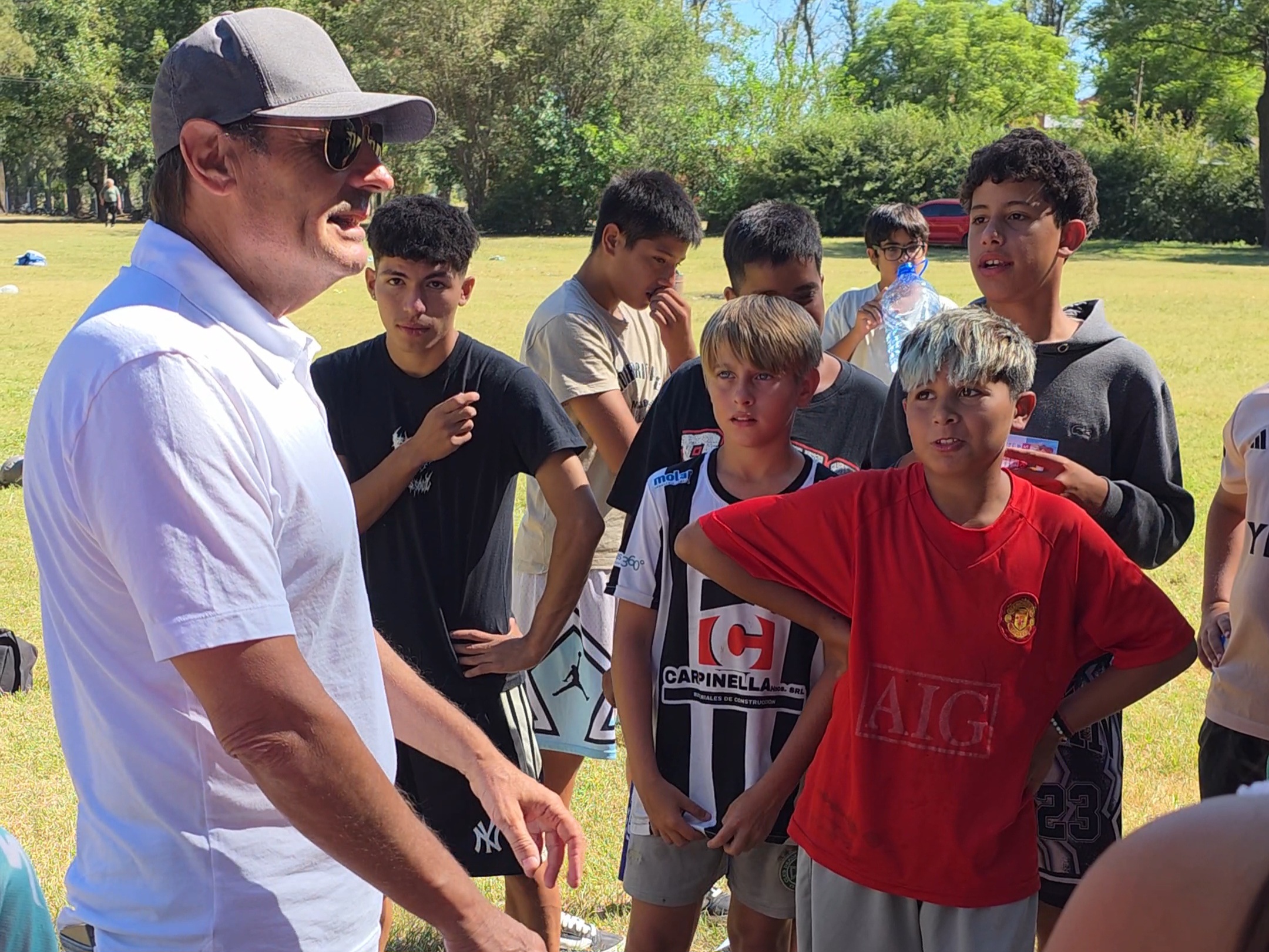 El intendente Daniel Stadnik visitó la colonia “Escuelas en Verano” en ...