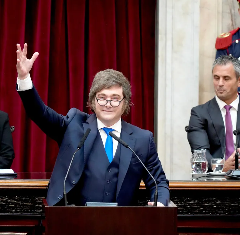 Milei inauguró el 144º período de sesiones con un discurso de alto ...