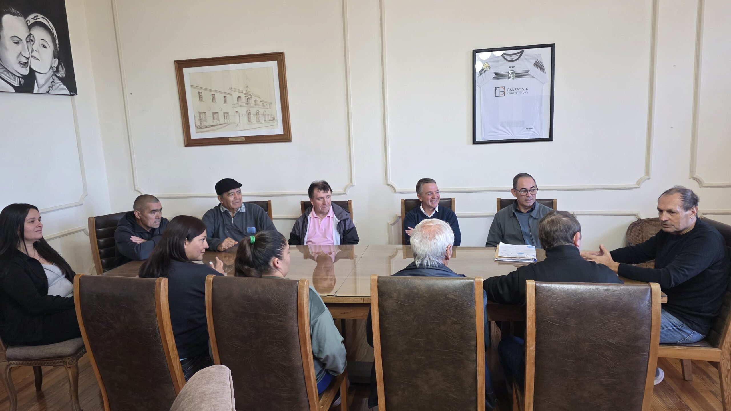 Reunión entre el Municipio y la Cooperativa Eléctrica de Zona Norte