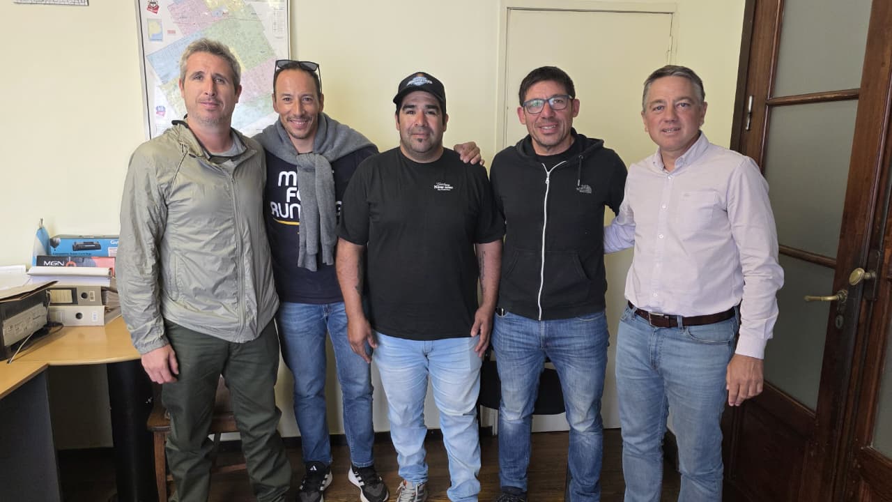 Se presentó la nueva comisión del Club Ciclista en el Palacio Municipal