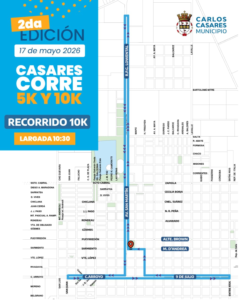 Se viene la Maratón Casares corre ¡estas preparado!