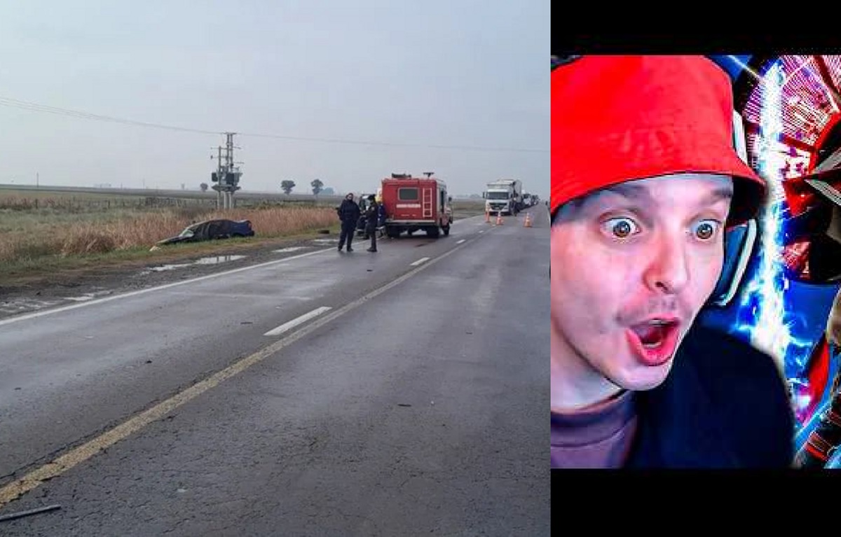 Falleció el reconocido youtuber pehuajense, Chatterbox en un accidente en ruta 5