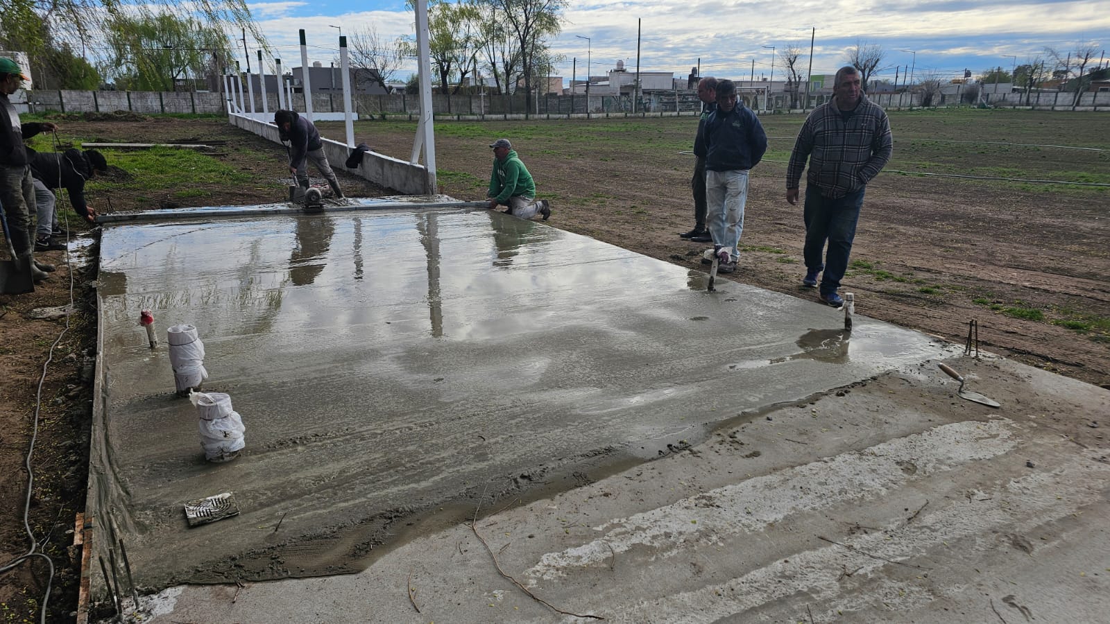 El Club Deportivo avanza a paso firme con la construcción de su nuevo estadio