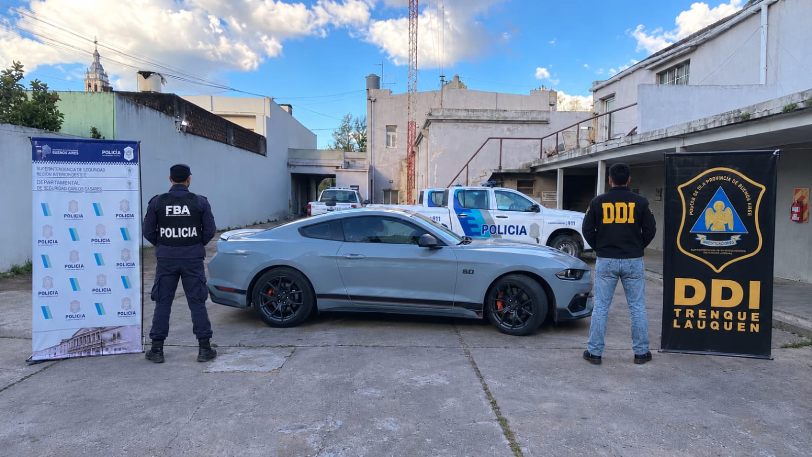 Secuestraron un Mustang con pedido de captura en nuestra ciudad