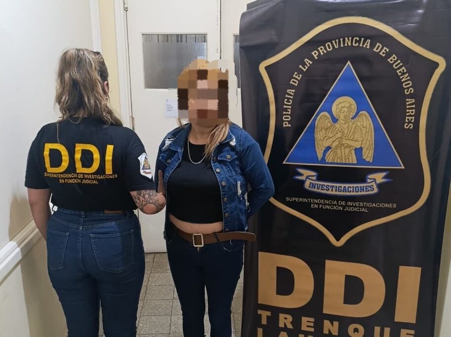 PEHUAJÓ: Detuvieron a una mujer que tenía un pedido de captura activo
